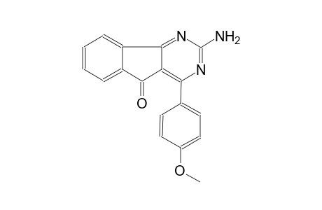 5H-indeno[1,2-d]pyrimidin-5-one, 2-amino-4-(4-methoxyphenyl)-