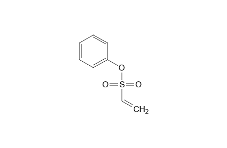 ethenesulfonic acid, phenyl ester