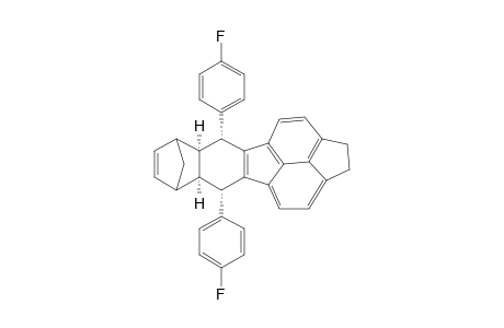 (5a,5aa,9aa,10a)-5,10-Bis(4-fluorophenyl)-5,5a,6,9,9a,10-hexahydro-6,9methanonaphtho[3,2-k]pyracene
