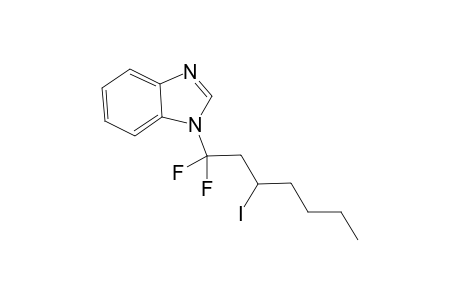 1-(1,1-Difluoro-3-iodoheptyl)-1H-benzoimidazole