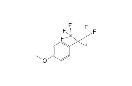 1-(2,2-Difluoro-1-(trifluoromethyl)cyclopropyl)-4-methoxybenzene