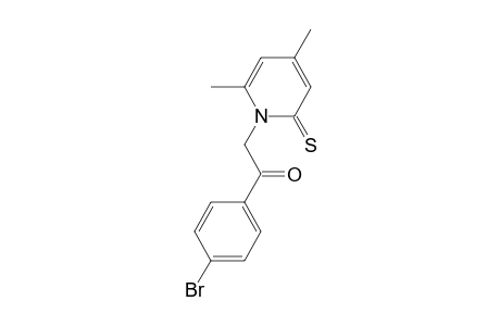 1-(4-Bromophenyl)-2-(4,6-dimethyl-2-thioxopyridin-1(2H)-yl)ethanone