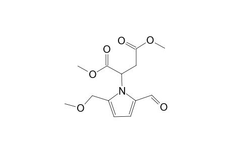 Dimethyl 2-[2-Formyl-5-(methoxymethyl)-1H-pyrrol-1-yl]butanedioate