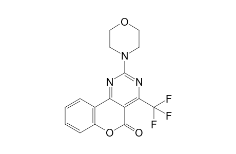 2-Morpholino-4-(trifluoromethyl)-5H-chromeno[4,3-d]pyrimidin-5-one