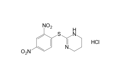 2-[(2,4-dinitrophenyl)thio]-1,4,5,6,-tetrahydropyrimidine, monohydrochloride