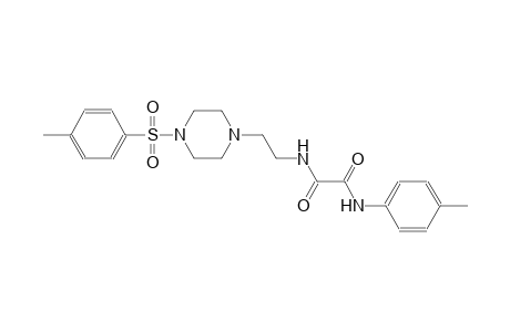 ethanediamide, N~1~-(4-methylphenyl)-N~2~-[2-[4-[(4-methylphenyl)sulfonyl]-1-piperazinyl]ethyl]-