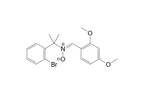 (Z)-N-(2-(2-Bromophenyl)propan-2-yl)-1-(2,4-dimethoxyphenyl)methanimine oxide