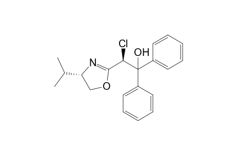 (2S,4'S)-(+)-2-Chloro-1,1-diphenyl-2-(4-isopropyl-2-oxazolin-2-yl)ethan-1-ol