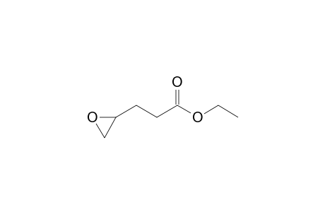 3-(2-oxiranyl)propanoic acid ethyl ester
