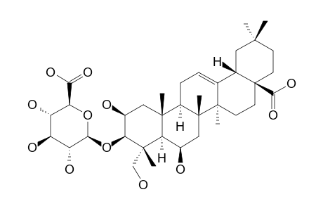 PROTOBASSIC-ACID-3-O-BETA-D-GLUCURONOPYRANOSIDE