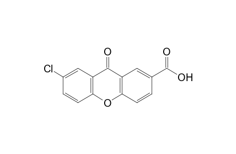 9H-Xanthene-2-carboxylic acid, 7-chloro-9-oxo-