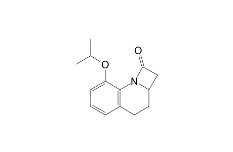 8-isopropoxy-2,2a,3,4-tetrahydroazeto[1,2-a]quinolin-1-one