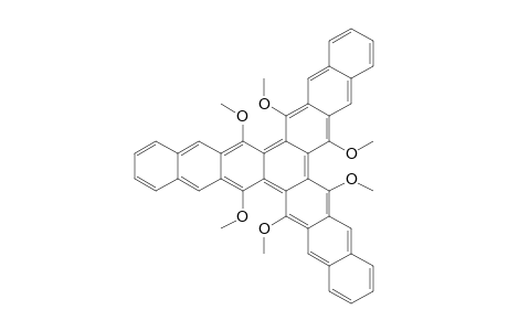 6,7,14,15,22,23-Hexamethoxy-anthra[2,3-j]heptaphene