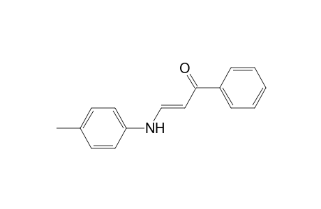 (E)-1-phenyl-3-(p-toluidino)prop-2-en-1-one