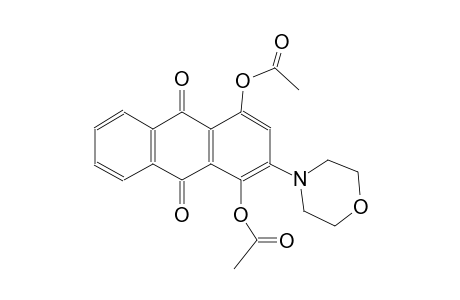 9,10-anthracenedione, 1,4-bis(acetyloxy)-2-(4-morpholinyl)-