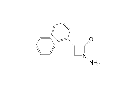 1-amino-3,3-diphenyl-2-azetidinone