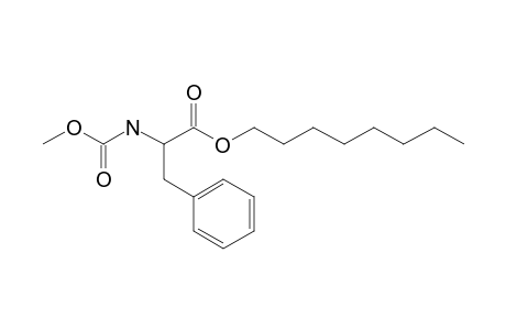 l-Phenylalanine, N-methoxycarbonyl-, octyl ester