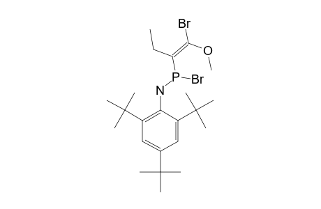 E-1-METHOXY-1-BROMOBUTEN-2-YLPHOSPHONOUS_ACID_2,4,6-TRI-TERT.-BUTYLANILIDE_BROMIDE