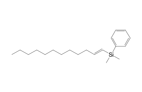 Silane, 1-dodecenyldimethylphenyl-, (E)-