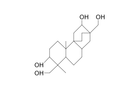 13-Hydroxymethyl-9a,13a-ethanopodocarpane-3a,12a,18-triol
