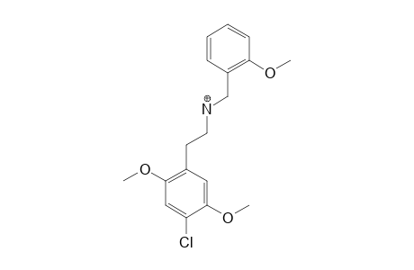 2-(4-CHLORO-2,5-DIMETHOXYPHENYL)-N-(2-METHOXYBENZYL)-ETHANAMINE;25C-NBOME