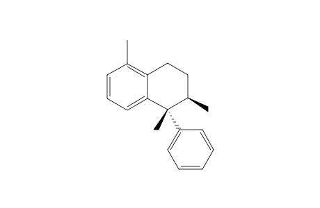 trans-1,2,5-trimethyl-1-phenyl-1,2,3,4-tetrahydronaphthalene