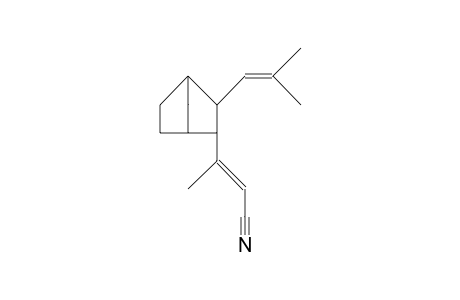 2-(1-Isobutenyl)-3-(2-cyano-isopropenyl)-bicyclo(2.2.1)heptane