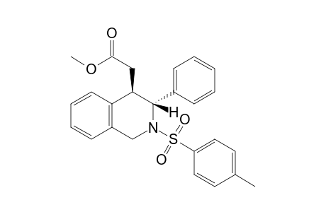 2-[(3R,4R)-2-(4-methylphenyl)sulfonyl-3-phenyl-3,4-dihydro-1H-isoquinolin-4-yl]acetic acid methyl ester