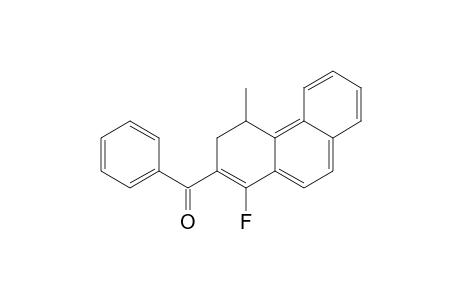 2-BENZOYL-1-FLUORO-4-METHYL-3,4-DIHYDROPHENANTHRENE