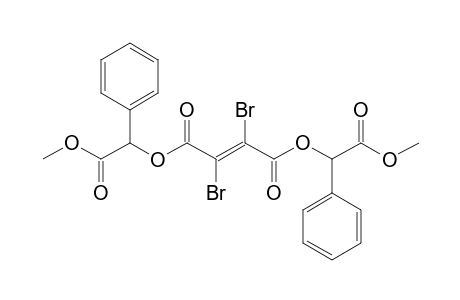 bis[(Methoxycarbonyl)(phenyl)methyl] 2,3-dibromobut-2-enedioate