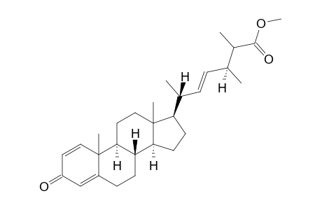 3-OXO-1,4,22-ERGOSTA-TRIEN-26-OIC-ACID-METHYLESTER