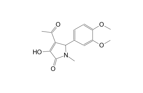 2H-pyrrol-2-one, 4-acetyl-5-(3,4-dimethoxyphenyl)-1,5-dihydro-3-hydroxy-1-methyl-