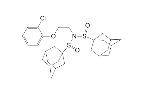 N-(1-adamantylsulfinyl)-N-[2-(2-chlorophenoxy)ethyl]-1-adamantanesulfinamide