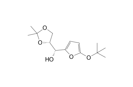 (1R,2R)-1-(5-tert-Butyloxy-2-furyl)-2,3-O-isopropylidene-1,2,3-propanetriol