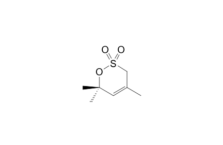 Z-2,4-DIMETHYL-1,4-PENT-2-ENE-SULTONE
