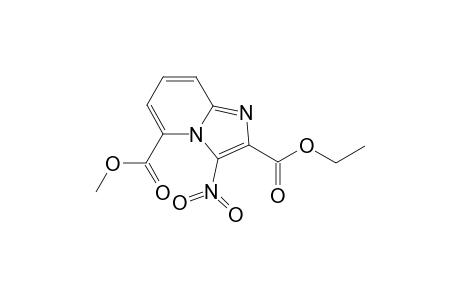 3-Nitroimidazo[1,2-a]pyridine-2,5-carboxyloic acid 2-ethyl 5-methyl diester
