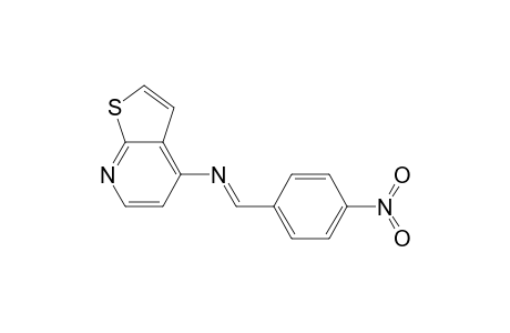 Thieno[2,3-b]pyridin-4-amine, N-[(4-nitrophenyl)methylene]-