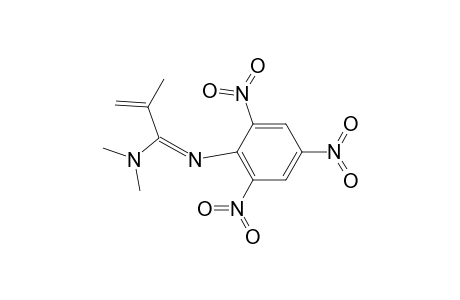 2-Propenimidamide, N,N,2-trimethyl-N'-(2,4,6-trinitrophenyl)-