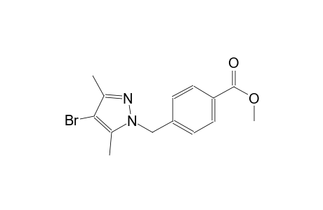 methyl 4-[(4-bromo-3,5-dimethyl-1H-pyrazol-1-yl)methyl]benzoate
