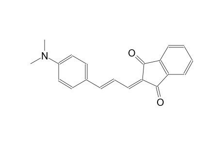 2-{(2E)-3-[4-(dimethylamino)phenyl]-2-propenylidene}-1H-indene-1,3(2H)-dione