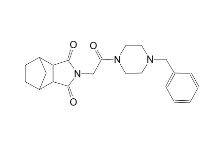 2-(2-(4-benzylpiperazin-1-yl)-2-oxoethyl)hexahydro-1H-4,7-methanoisoindole-1,3(2H)-dione
