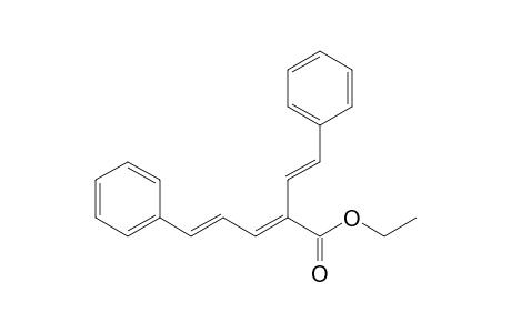 (2E,4E)-5-phenyl-2-[(E)-2-phenylethenyl]penta-2,4-dienoic acid ethyl ester