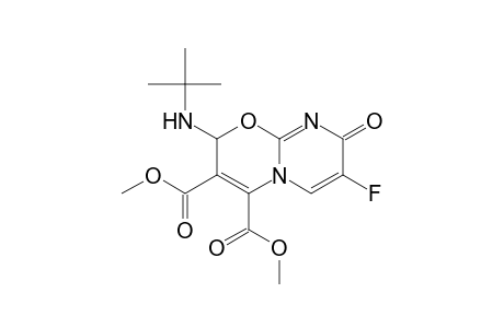 Dimethyl-7-fluoro-2-(tert-butylamino)-8-oxo-2H,8H-pyrimido[2,1-b][1,3]oxazine-3,4-dicarboxylate