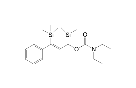 1,3-bis(Trimethylsilyl)-N,N-diethylcinnamylcarbamate