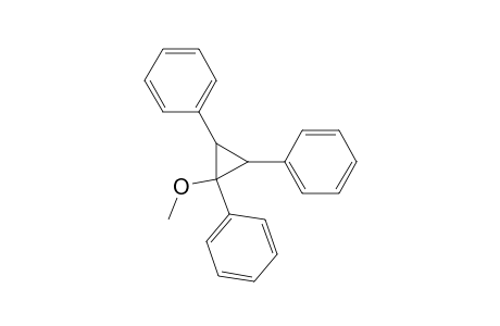 Benzene, 1,1',1''-(1-methoxy-1,2,3-cyclopropanetriyl)tris-, (1.alpha.,2.beta.,3.alpha.)-