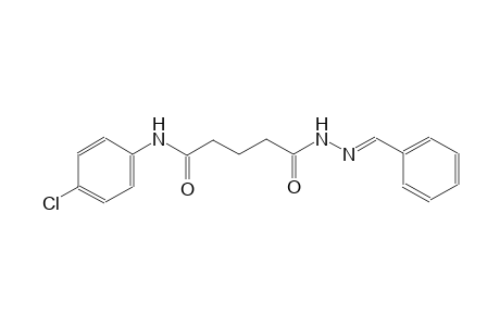 5-[(2E)-2-benzylidenehydrazino]-N-(4-chlorophenyl)-5-oxopentanamide