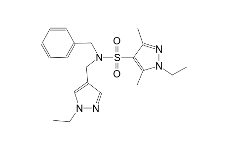 1H-pyrazole-4-sulfonamide, 1-ethyl-N-[(1-ethyl-1H-pyrazol-4-yl)methyl]-3,5-dimethyl-N-(phenylmethyl)-
