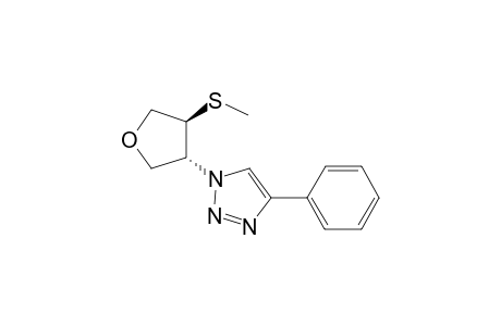 1-[(1R*,2R*)-[4-(Methylthio)tetrahydrofuran-3-yl]]-4-phenyl-1H-1,2,3-triazole