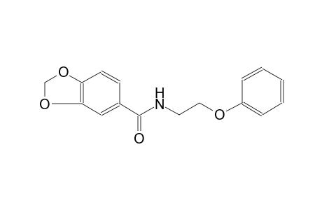 N-(2-phenoxyethyl)-1,3-benzodioxole-5-carboxamide