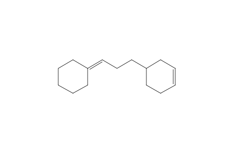 4-(3-Cyclohexylidenepropyl)cyclohex-1-ene